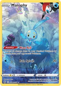 pokemon crown zenith manaphy gg06 gg70