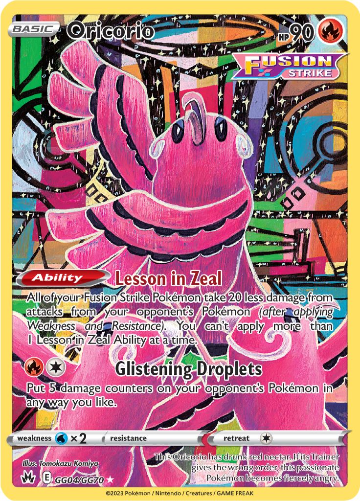 Oricorio - GG04-GG70