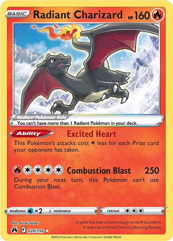 Radiant Charizard - 020-159