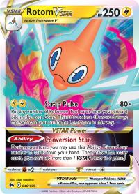 pokemon crown zenith rotom vstar 046 159