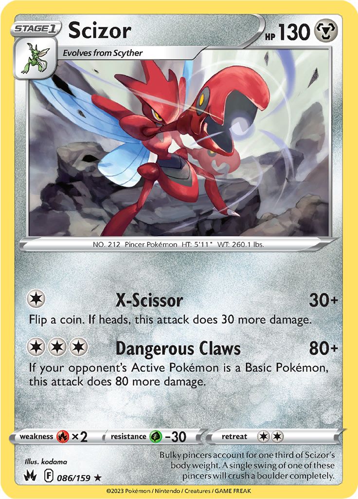 Scizor - 086-159 (RH)