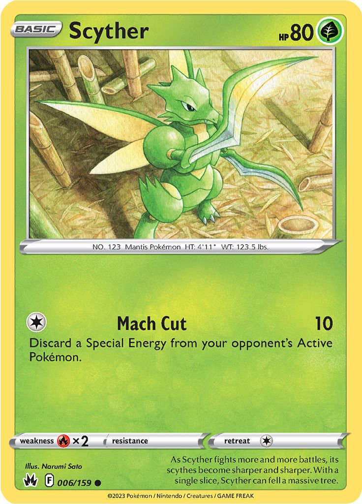 Scyther - 006-159 (RH)