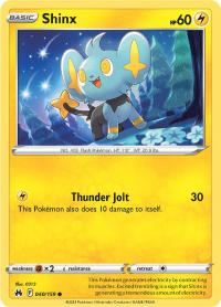 pokemon crown zenith shinx 040 159