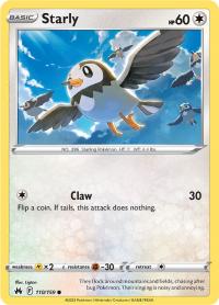 pokemon crown zenith starly 110 159 rh