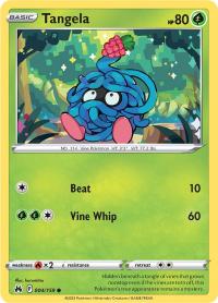 pokemon crown zenith tangela 004 159 rh