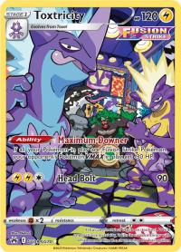 pokemon crown zenith toxtricity gg09 gg70