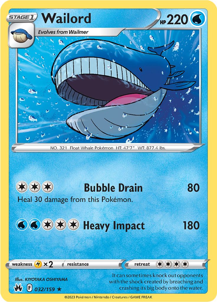 Wailord - 032-159 (RH)