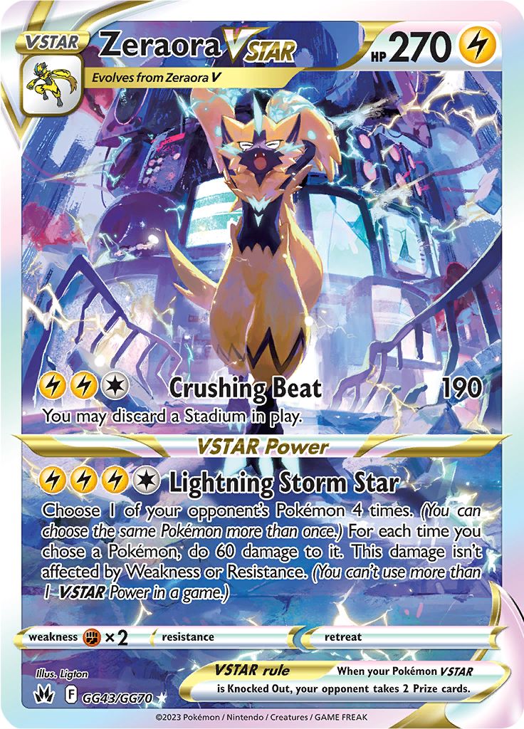 Zeraora VSTAR - GG43-GG70