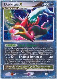 pokemon d p black star promos darkrai lv x dp19