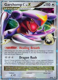 pokemon d p black star promos garchomp c lv x dp46