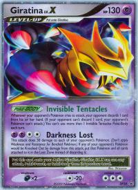 pokemon d p black star promos giratina lv x dp38