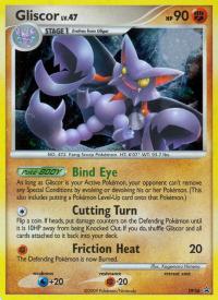 pokemon d p black star promos gliscor dp36