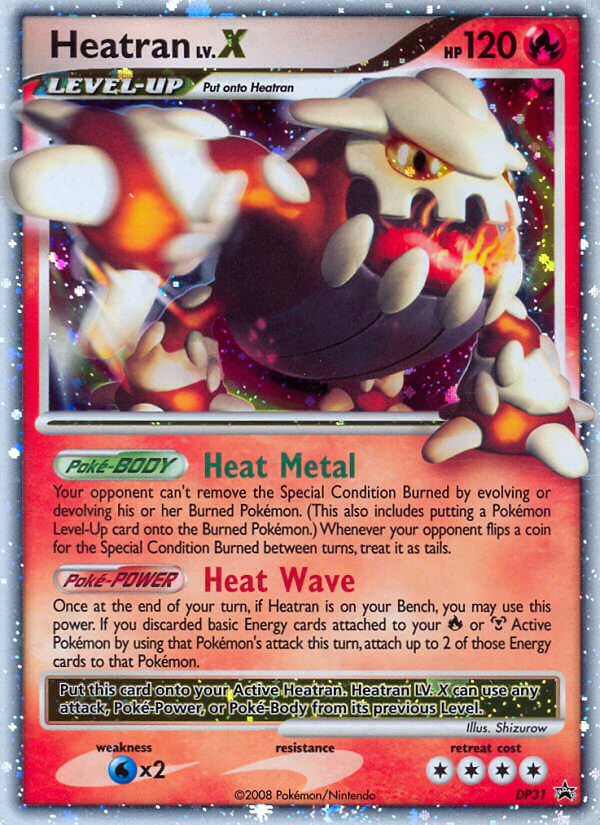 Heatran Lv. X - DP31