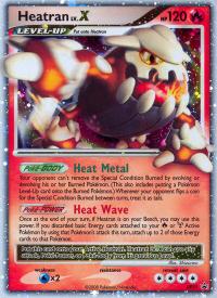 pokemon d p black star promos heatran lv x dp31