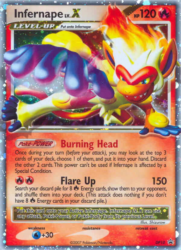 Infernape LV.X - DP10