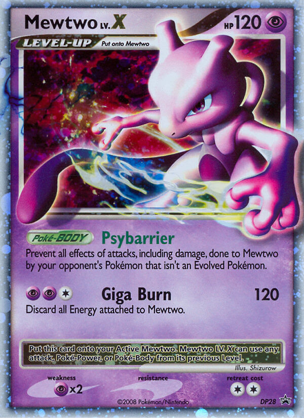 Mewtwo Lv. X - DP28