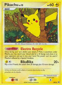 pokemon d p black star promos pikachu dp16