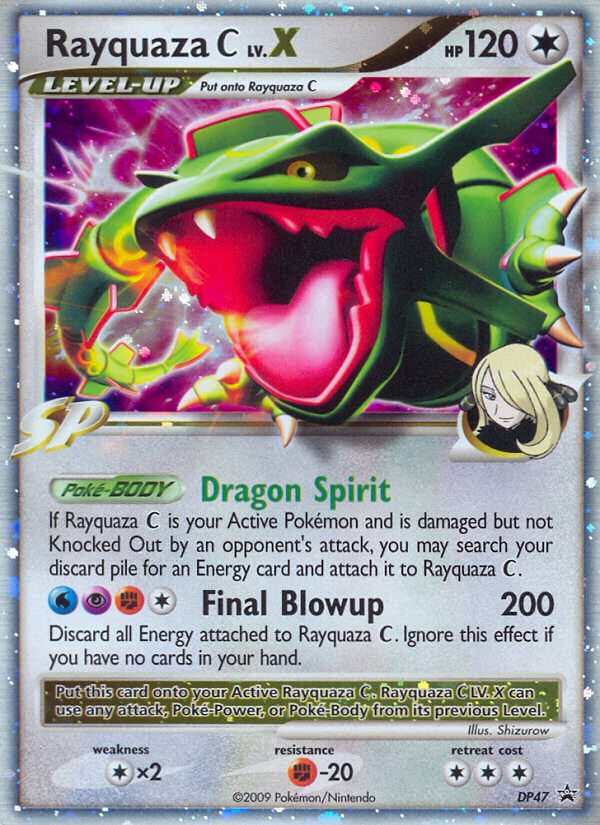 Rayquaza C LV. X - DP47