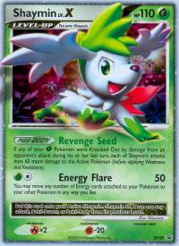 pokemon d p black star promos shaymin lv x dp39