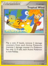 pokemon d p black star promos tropical wind dp05 worlds 07 promo