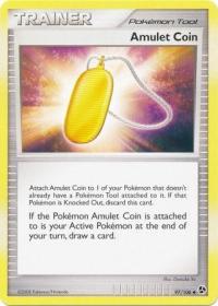 pokemon d p great encounters amulet coin 97 106