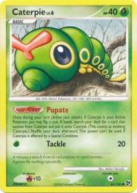 pokemon d p great encounters caterpie 63 106 rh