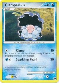 pokemon d p great encounters clamperl 64 106