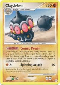 pokemon d p great encounters claydol 15 106
