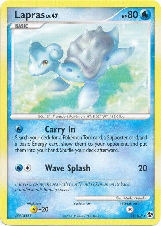 Lapras 21-106 (RH)