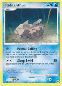 pokemon d p great encounters relicanth 51 106