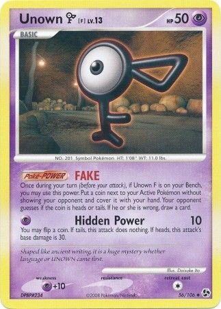 Unown F 56-106 (RH)