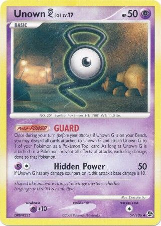 Unown G 57-106 (RH)