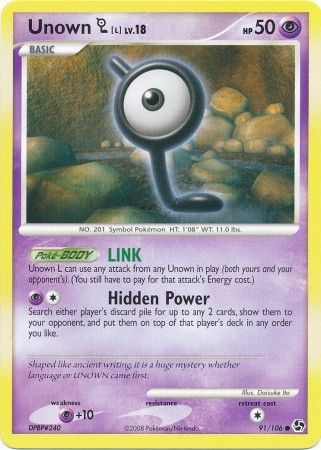 Unown L - 91-106