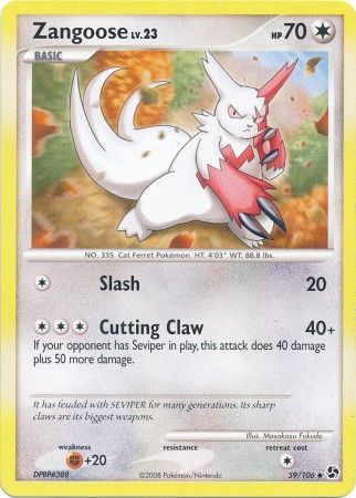 Zangoose 59-106 (RH)