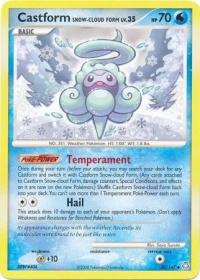 pokemon d p legends awakened castform snow cloud form 50 146