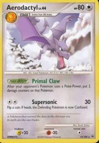 pokemon d p majestic dawn aerodactyl 15 100