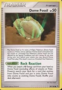 pokemon d p majestic dawn dome fossil 89 100