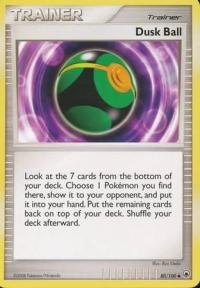 pokemon d p majestic dawn dusk ball 80 100