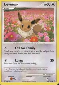 pokemon d p majestic dawn eevee 62 100