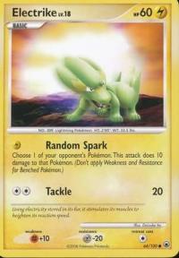 pokemon d p majestic dawn electrike 64 100