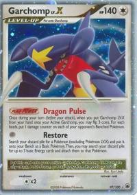 pokemon d p majestic dawn garchomp lv x 97 100