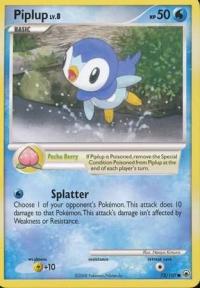 pokemon d p majestic dawn piplup 72 100