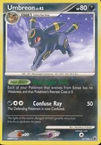 pokemon d p majestic dawn umbreon 32 100