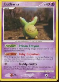 pokemon d p stormfront budew 33 100