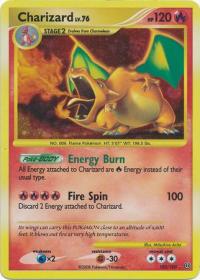 pokemon d p stormfront charizard 103 100