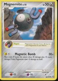 pokemon d p stormfront magnemite 66 100