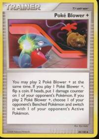 pokemon d p stormfront poke blower 88 100
