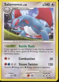 pokemon d p stormfront salamence 24 100