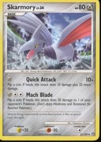 pokemon d p stormfront skarmory 51 100