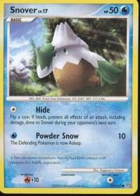 pokemon d p stormfront snover 74 100